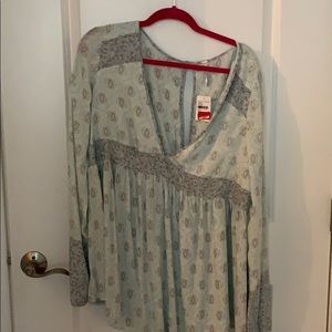 Free People Boho Top NWT